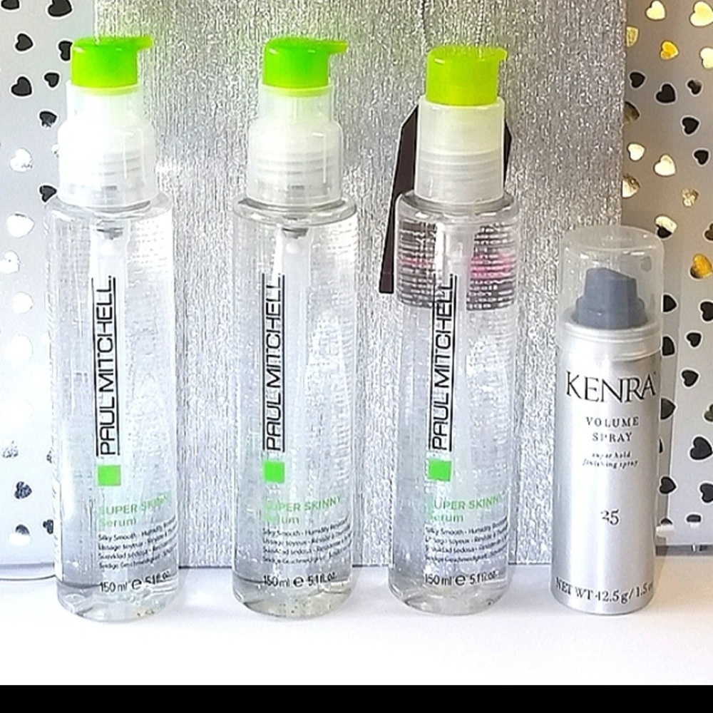 Paul Mitchell SUPER SKINNY SERUM
5.1 floz Humidity Resistant × 3 5.1 floz